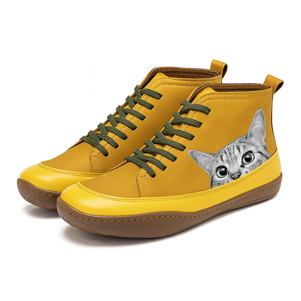 Felinara | Stivaletti raffinati con tocco felino