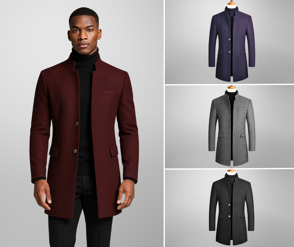 VELÓRENO™ | Cappotto raffinato dal taglio moderno e pulito